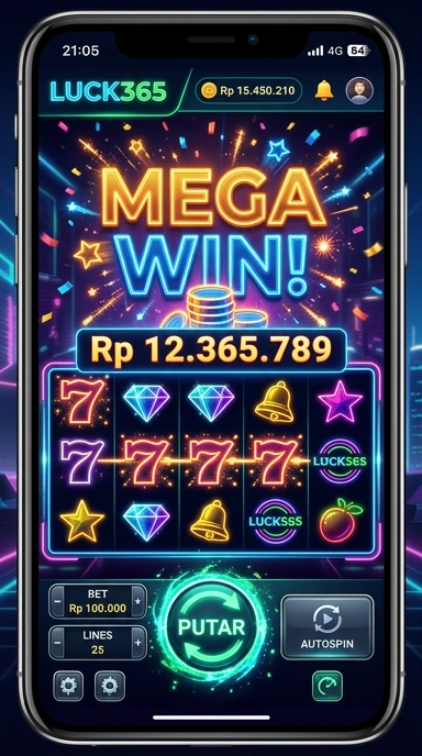 Proses unduh aplikasi luck365 yang cepat dan aman.